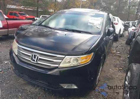 2011 Honda Odyssey Touring/Touring Elite from USA, damaged, VIN 5FNRL5H96BB070492